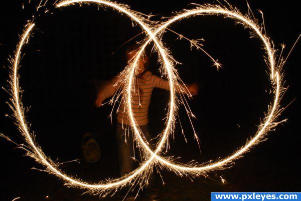 sparkler fun